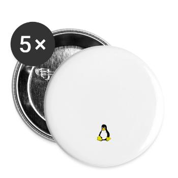 Programmieren Informatik Geschenk · Unplug mich - Buttons groß 56 mm (5er Pack) - Weiß - Vorne