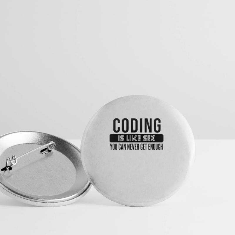 Coding Statement – Provocative Developer Design Buttons large 2.2''/56 mm (5-pack)