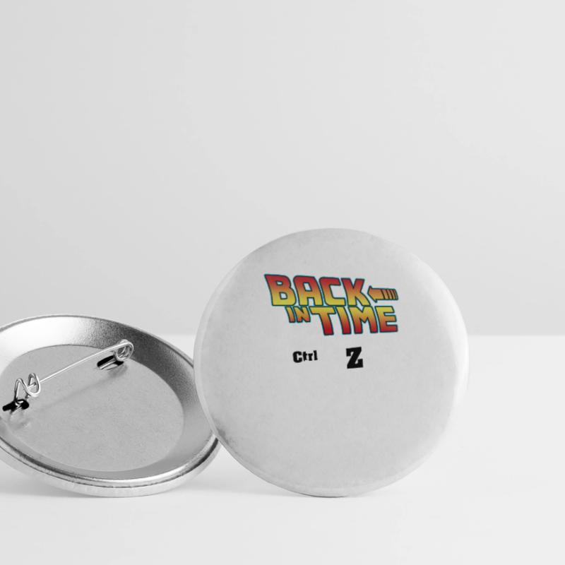 PC Computer Hacker Nerd Informatiker Geek Admin Buttons groß 56 mm (5er Pack)