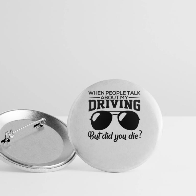 Driving school learner driver learner driver auto Buttons large 2.2''/56 mm (5-pack)