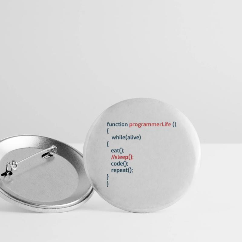 Programmeur informatique Codeurs Software Engineers Gift Lot de 5 grands badges (56 mm)