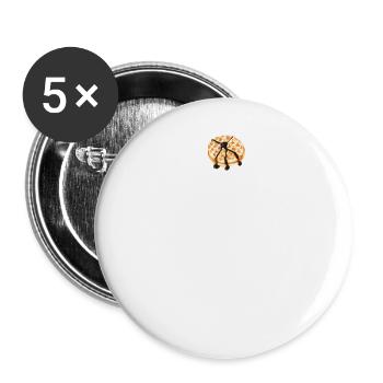 waffle - Buttons large 2.2''/56 mm (5-pack) - white - Front