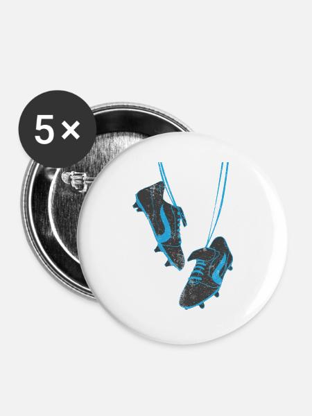 Sneaker - Buttons groß 56 mm (5er Pack) - Weiß