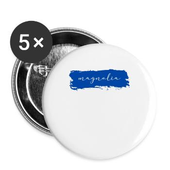 Magnolia Farms Texas Waco gift idea - Buttons large 2.2''/56 mm (5-pack) - white - Front