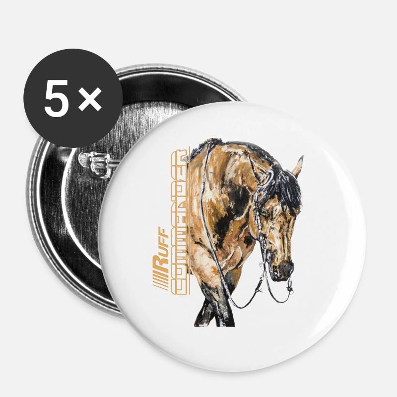 CALL COMMANDER - Buttons large 2.2''/56 mm (5-pack) - white