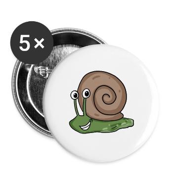 slug - Buttons large 2.2''/56 mm (5-pack) - white - Front