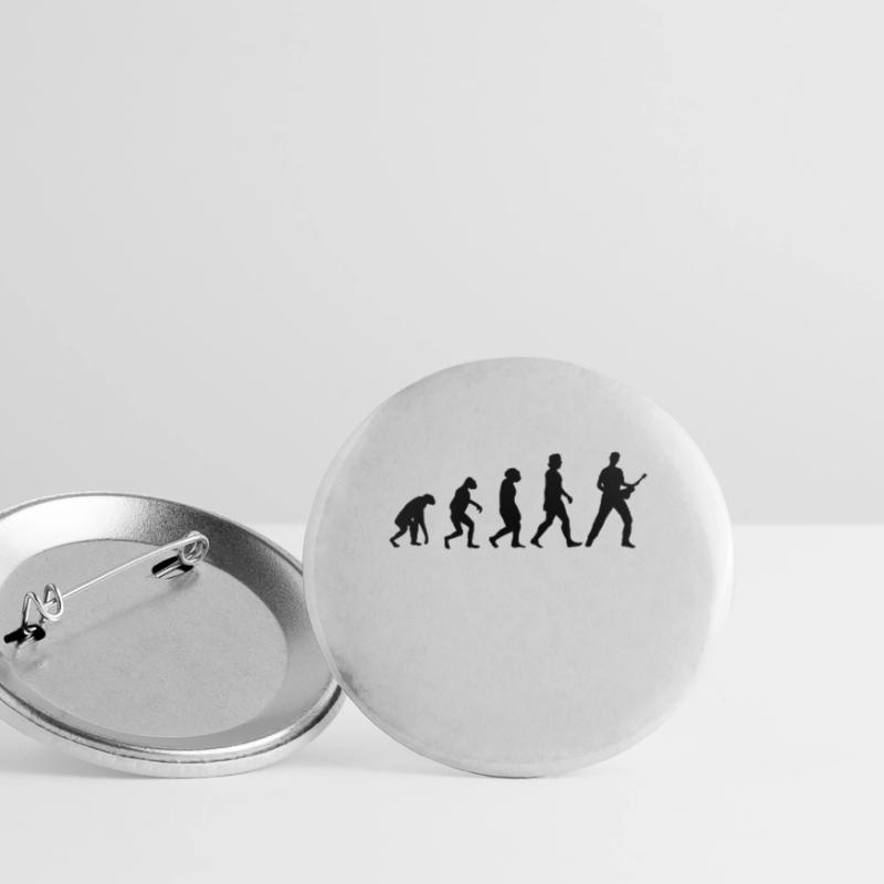 Ukulélé Evolution Ukulélé Lot de 5 grands badges (56 mm)