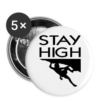 Bouldering Climbing Climbing - Buttons large 2.2''/56 mm (5-pack) - white - Front