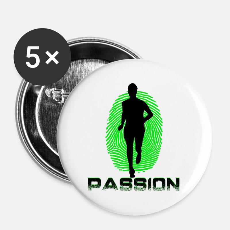 Runner - Buttons large 2.2''/56 mm (5-pack) - white