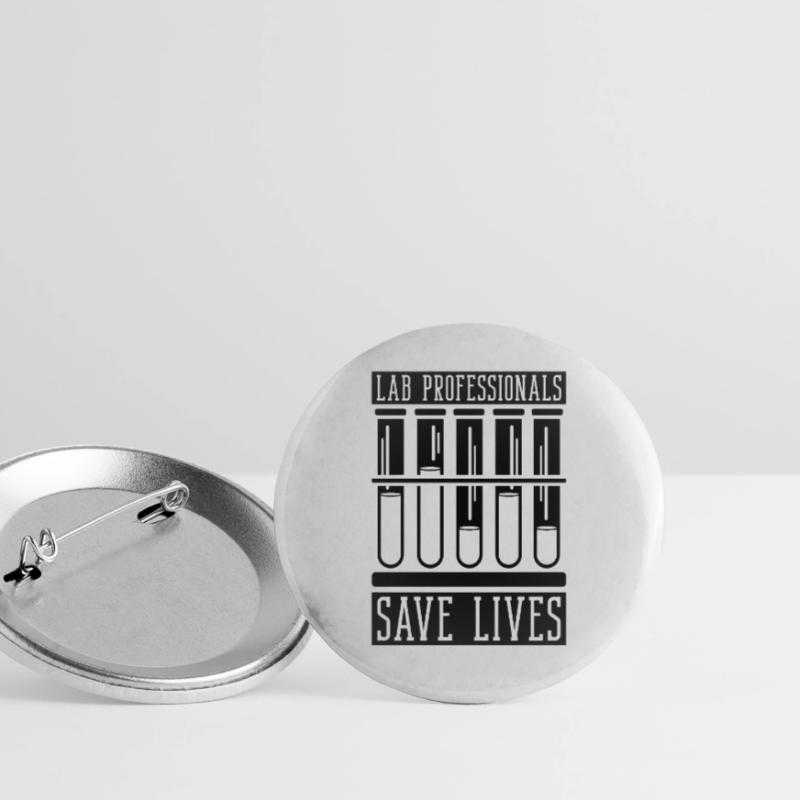 Laboratory Technician Science Lab Tech Gift Idea Buttons large 2.2''/56 mm (5-pack)
