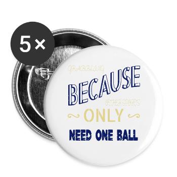 armbar kung fu gift martial arts jujutsu quote - Buttons groß 56 mm (5er Pack) - Weiß - Vorne