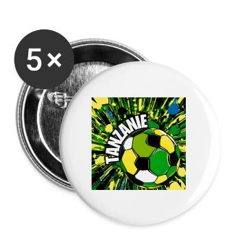 Les Taifas Stars - Lot de 5 grands badges (56 mm) - blanc - Devant