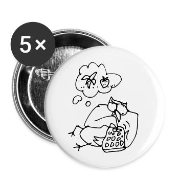 VOGI ! Phone Mobile - Buttons large 2.2''/56 mm (5-pack) - white - Front