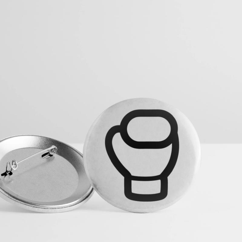 Boxhandschuh Buttons groß 56 mm (5er Pack)