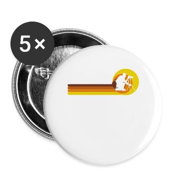 Photography Camera Wildlife Photographers Nature Photographer - Buttons large 2.2''/56 mm (5-pack) - white - Front