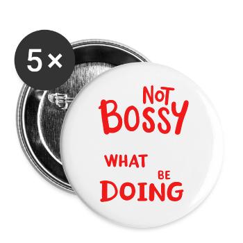 Sarkastisch Sarkasmus Humor - Buttons groß 56 mm (5er Pack) - Weiß - Vorne