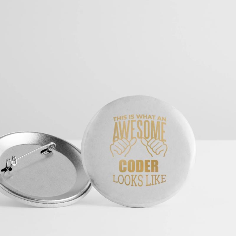 Codierung Codierung Codierung Buttons groß 56 mm (5er Pack)