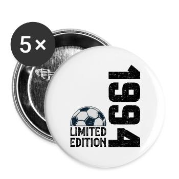 30th Anniversary 1994 Limited Edition Football - Buttons large 2.2''/56 mm (5-pack) - white - Front