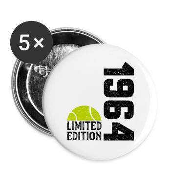 60th Anniversary 1964 Limited Edition Tennis - Buttons large 2.2''/56 mm (5-pack) - white - Front