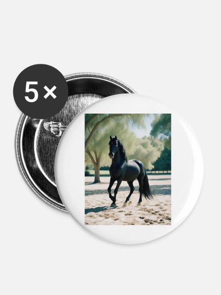 PRE - Buttons groß 56 mm (5er Pack) - Weiß