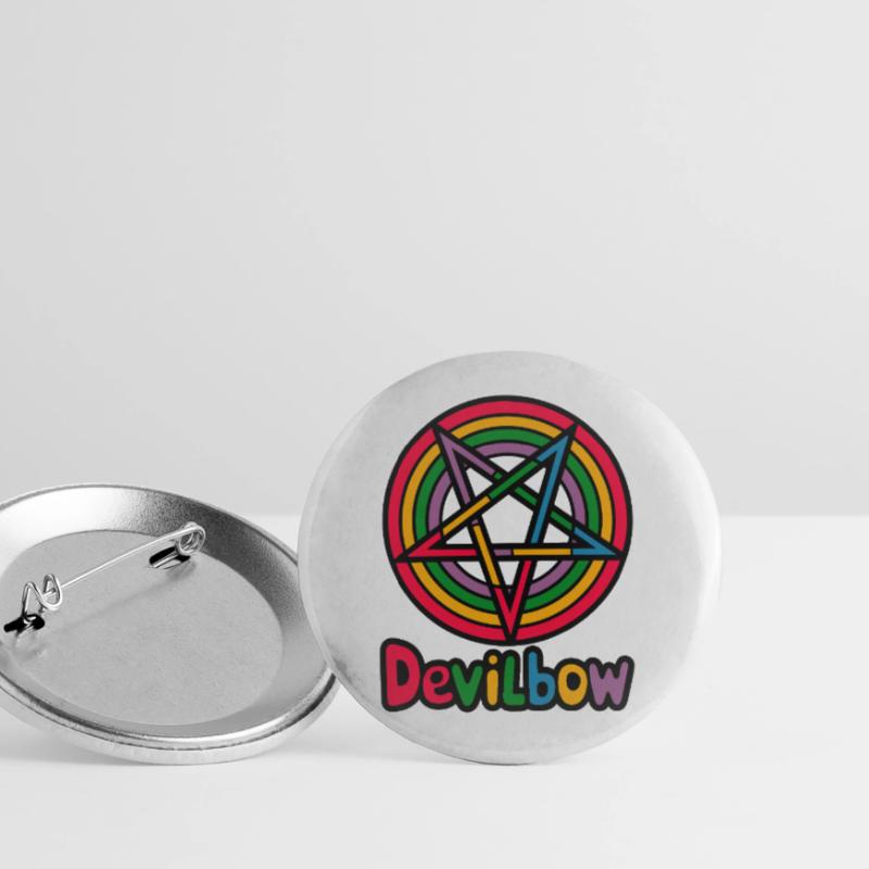 Devilbow Buttons groß 56 mm (5er Pack)