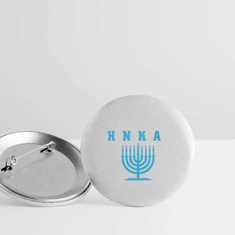 Hanoukka Hanoukka Hanoukka Lot de 5 grands badges (56 mm)