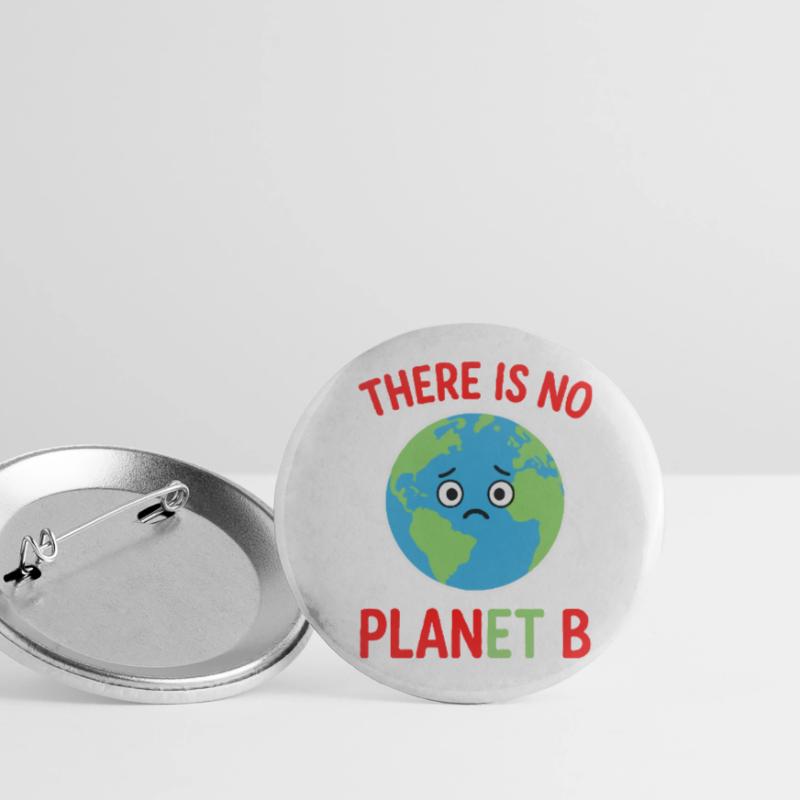 There is no plan B Buttons large 2.2''/56 mm (5-pack)