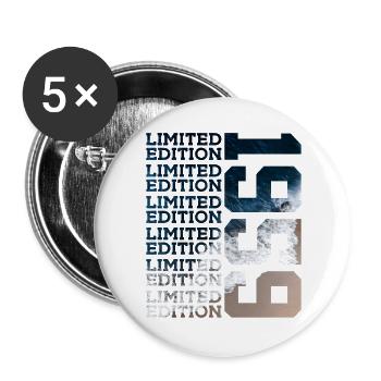 LIMITED EDITION 1959 67 YEARS 67TH BIRTHDAY - Buttons large 2.2''/56 mm (5-pack) - white - Front