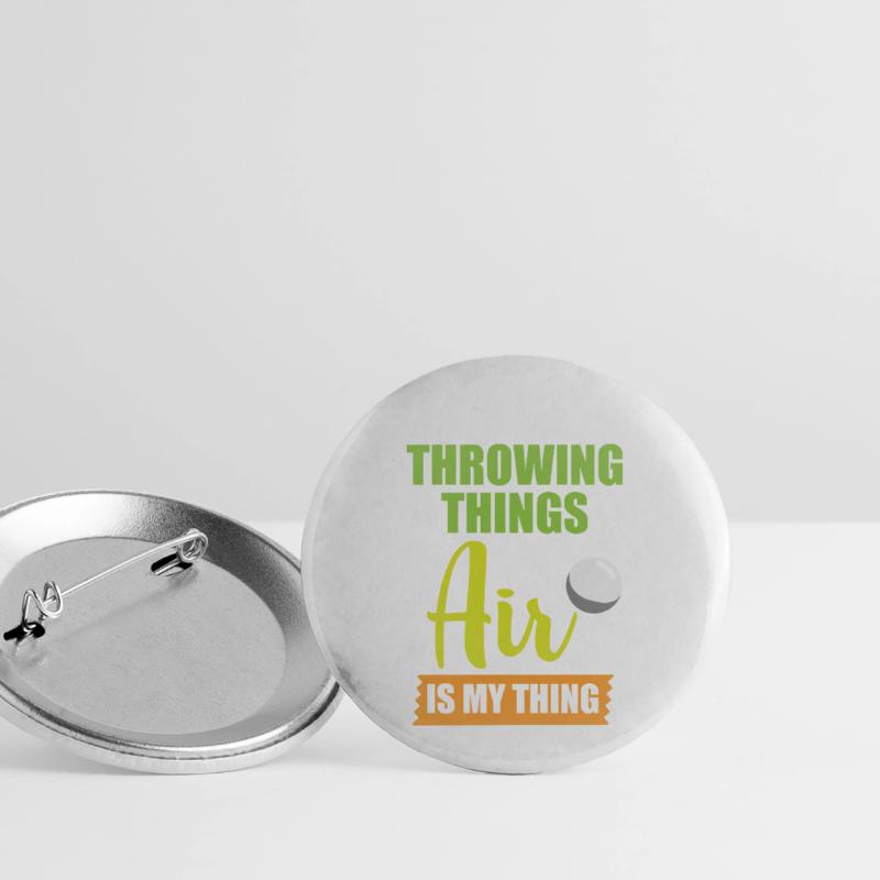 Diskuswurf Diskuswerfen Diskus diskuswerfer Buttons groß 56 mm (5er Pack)