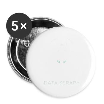 Programmers – Coding Developers & Computer Scientists - Buttons large 2.2''/56 mm (5-pack) - white - Front