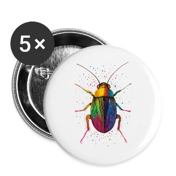 cockroach cockroach insects cockroach cockroaches - Buttons large 2.2''/56 mm (5-pack) - white - Front