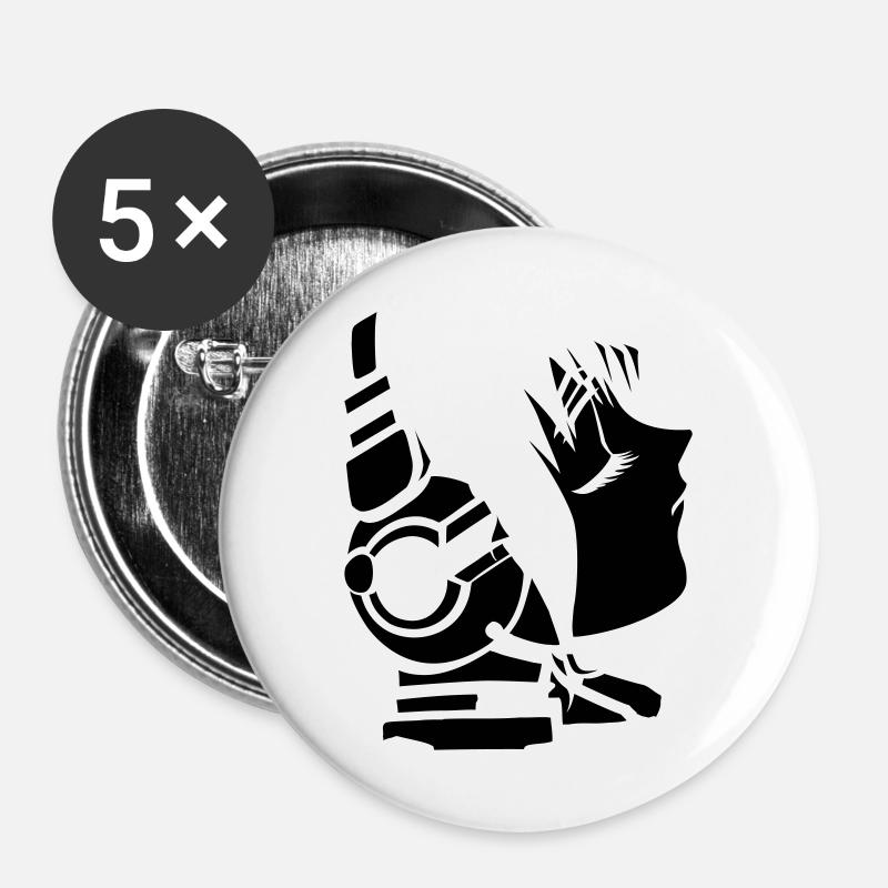 future_sound - Buttons large 2.2''/56 mm (5-pack) - white
