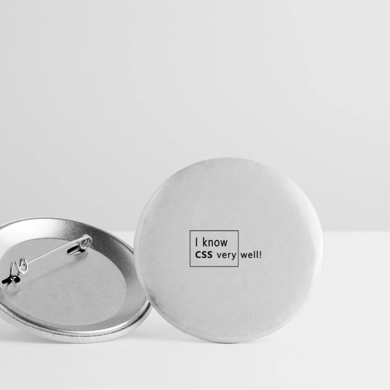 Web developer - CSS Buttons large 2.2''/56 mm (5-pack)