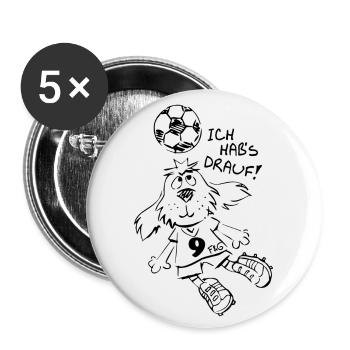 I've got what it takes! - Buttons large 2.2''/56 mm (5-pack) - white - Front
