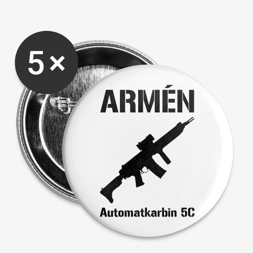 ARMÈN - Ak 5C - Stora knappar 56 mm (5-pack)