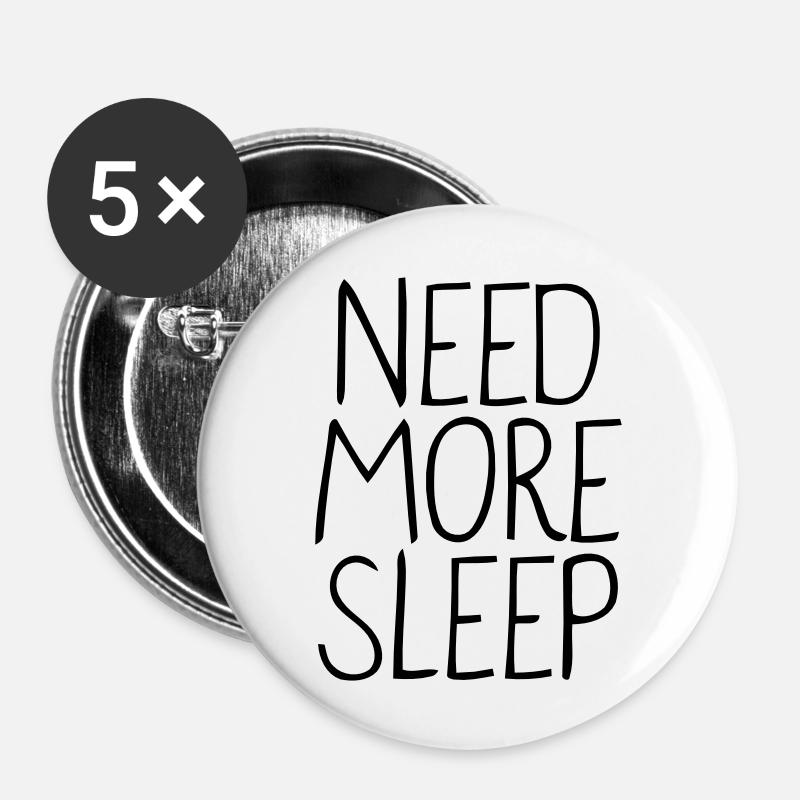 Sleep - Buttons large 2.2''/56 mm (5-pack) - white
