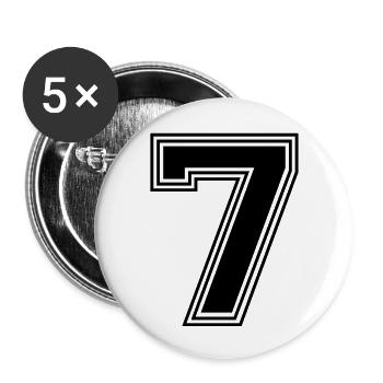 7_number_7_(s31) - Buttons large 2.2''/56 mm (5-pack) - white - Front