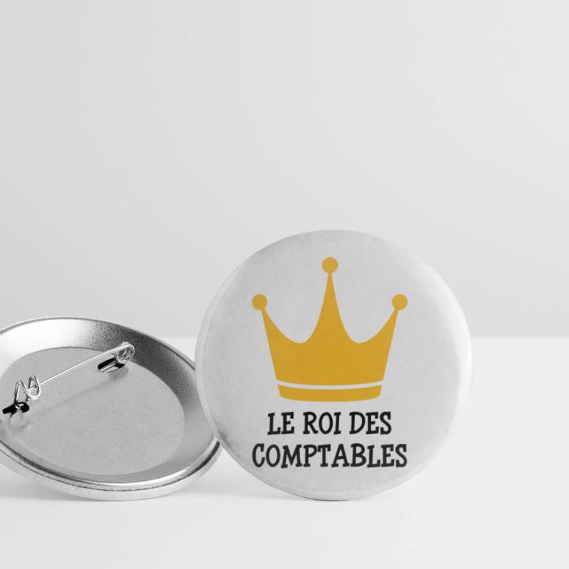 Accountant / Accounting / Comptable / Comptabilité Buttons large 2.2''/56 mm (5-pack)