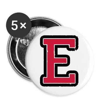 e_02 - Buttons groß 56 mm (5er Pack) - Weiß - Vorne
