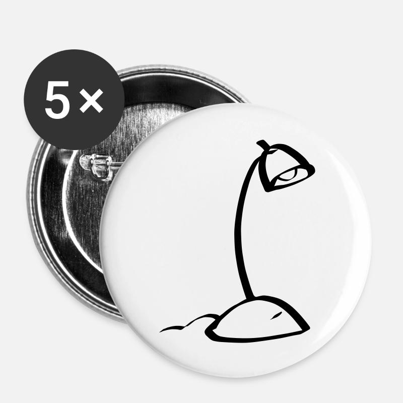 table lamp - Buttons large 2.2''/56 mm (5-pack) - white