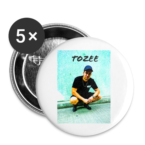 Tozee 3 - Buttons groß 56 mm (5er Pack)
