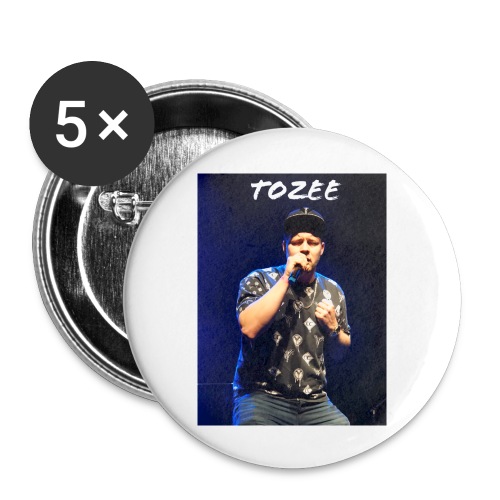 Tozee Live 1 - Buttons groß 56 mm (5er Pack)