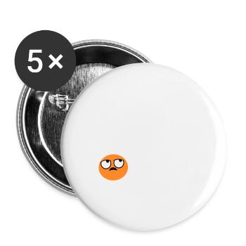 Im Sorry Did I Roll My Eyes Out Loud Lustiger Witz - Buttons groß 56 mm (5er Pack) - Weiß - Vorne