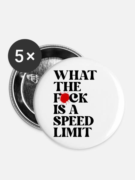 Auto - Buttons groß 56 mm (5er Pack) - Weiß