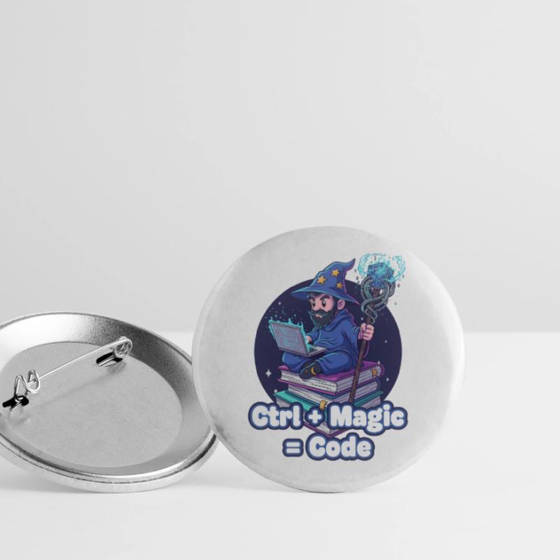 Ctrl Magic Code Wizard Buttons large 2.2''/56 mm (5-pack)