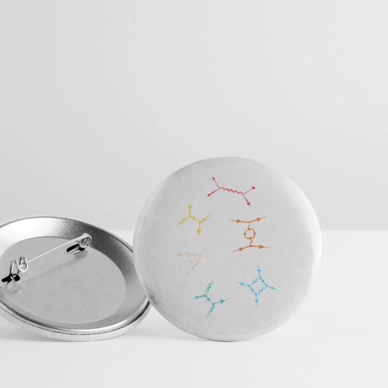 Quantum Physics Quantum Physics Quantum Leap Buttons large 2.2''/56 mm (5-pack)