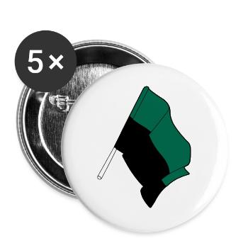 Texel-Flagge – Inselstolz - Buttons groß 56 mm (5er Pack) - Weiß - Vorne