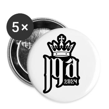 Bachelor party 2024 bachelor party - Buttons large 2.2''/56 mm (5-pack) - white - Front