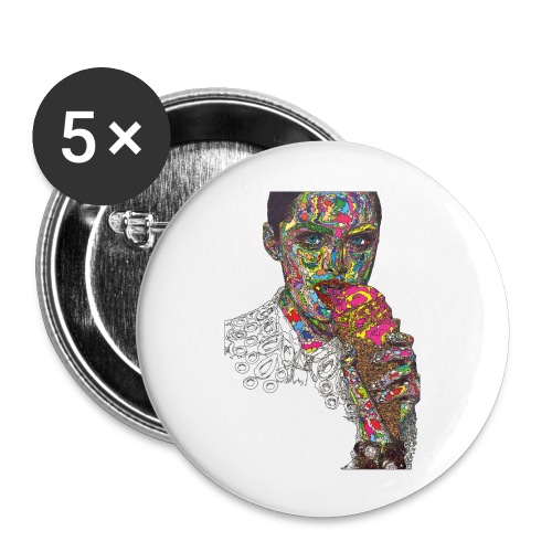 Lick It - Buttons large 2.2''/56 mm (5-pack)