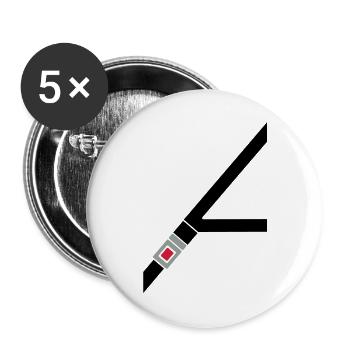 Seat belt - Buttons large 2.2''/56 mm (5-pack) - white - Front